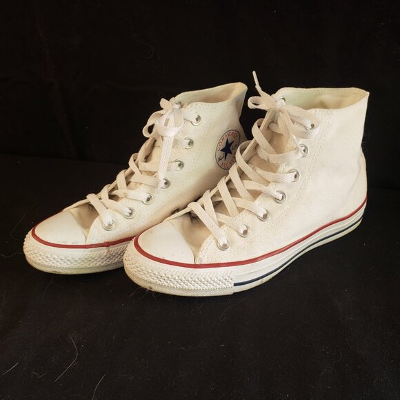 White Converse Sneakers - Picture 4 of 5